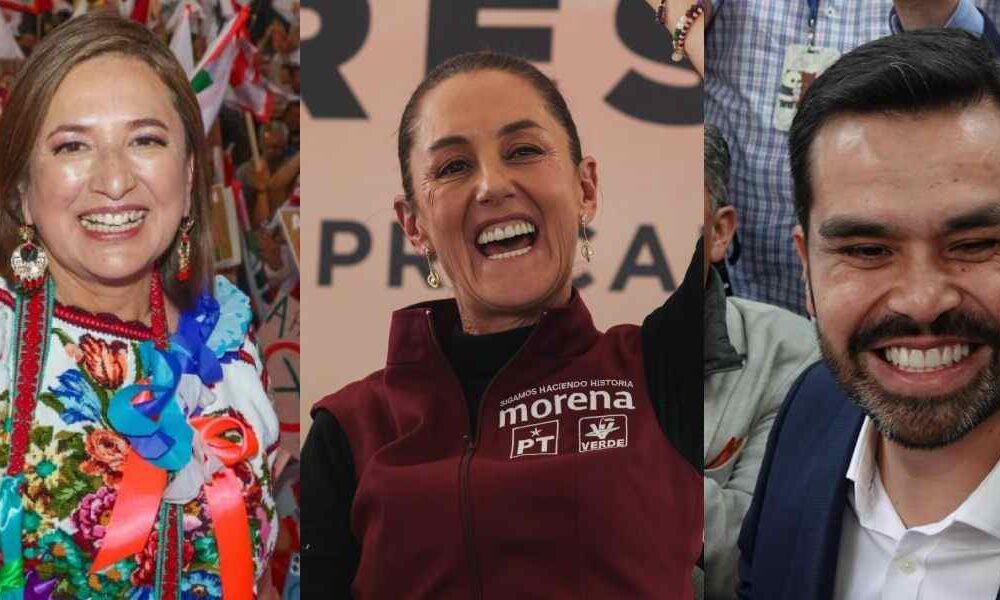 Cierran Precampañas Claudia Sheinbaum Xóchitl Gálvez Y Jorge Álvarez Máynez Nayarit 247 2255